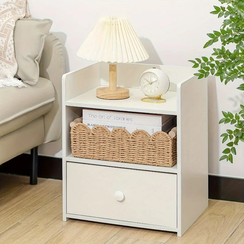 Cesto de Papel Higiênico Artesanal de Corda Natural com Alça de Madeira - Design Elegante com Borda Ondulada, Solução de Armazenamento Doméstico | Estilo Vintage