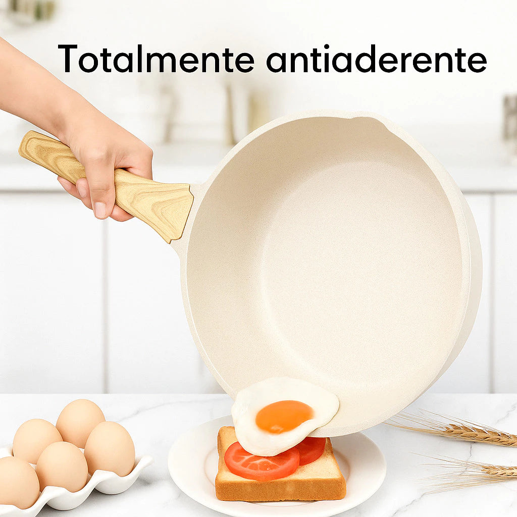 Jogo Panelas Cerâmico 5 Peças