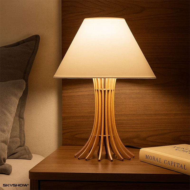 Abajur MDF Cortado Laser Giovanna