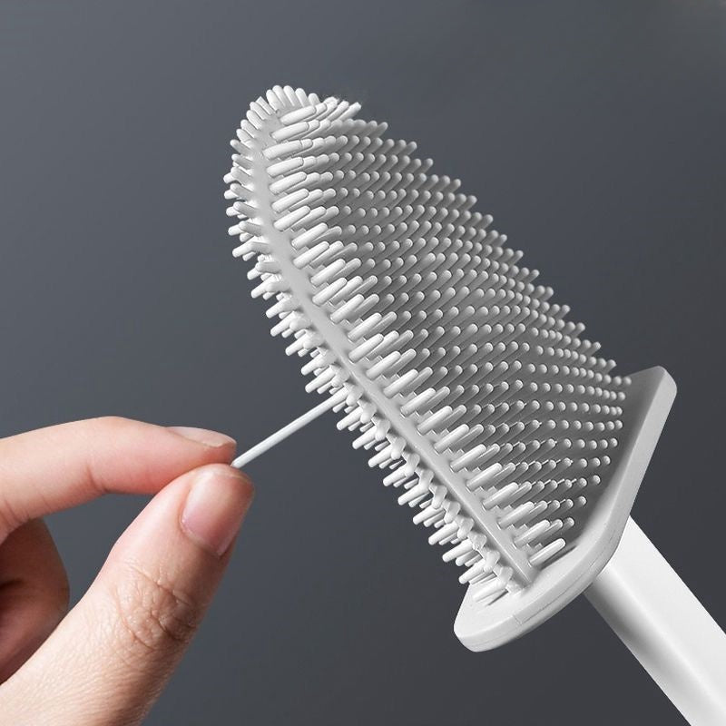 Escova Sanitária Silicone Suporte