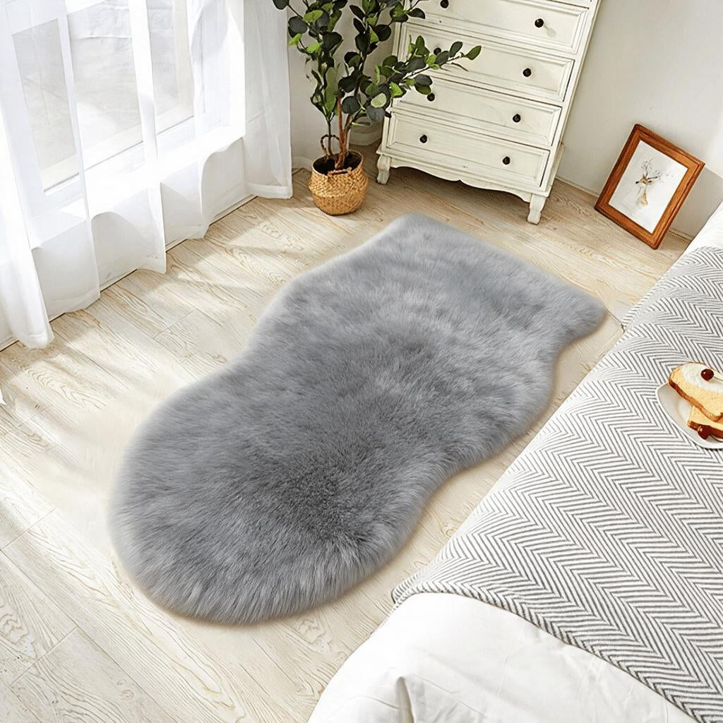 Tapete Irregular Felpudo 40x40cm — quarto
