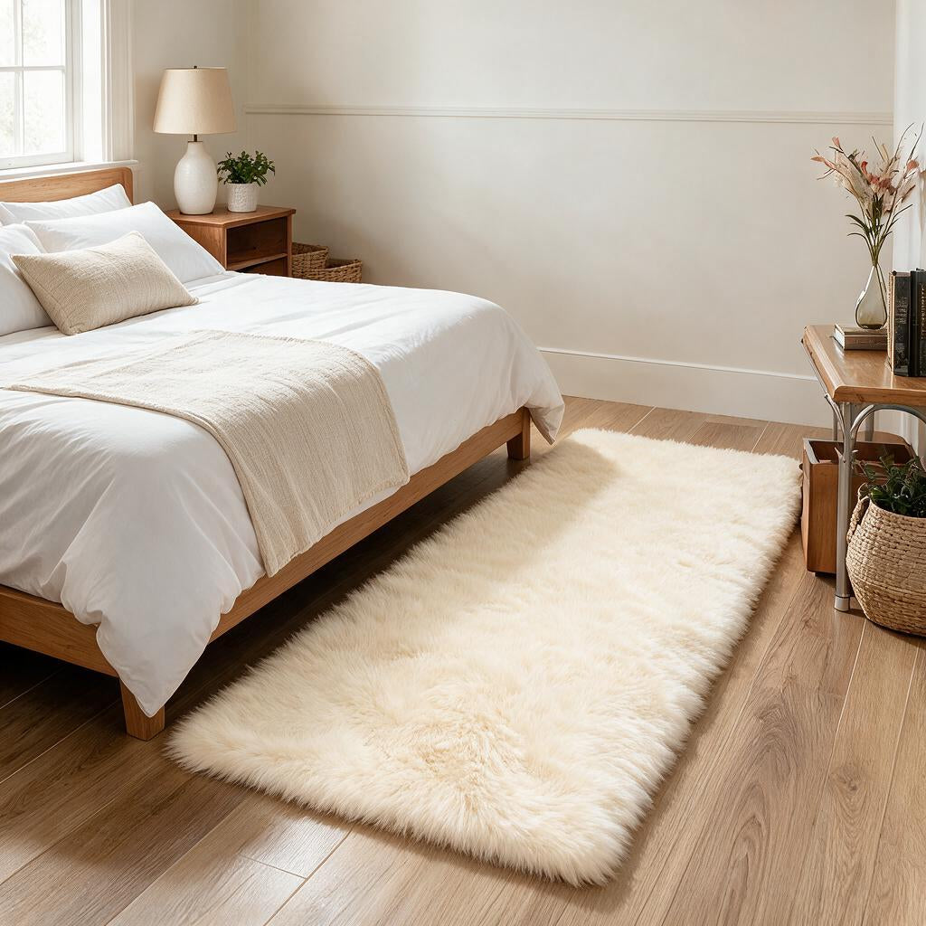 Tapete Nórdico Beira de Cama 60x240cm — quarto