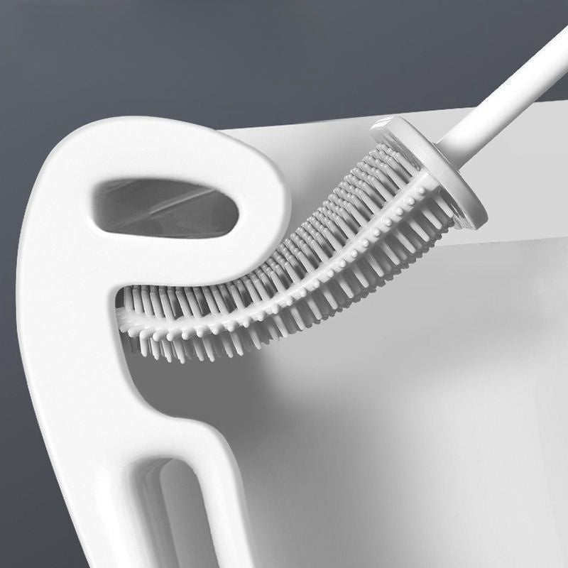 Escova Sanitária Silicone Suporte