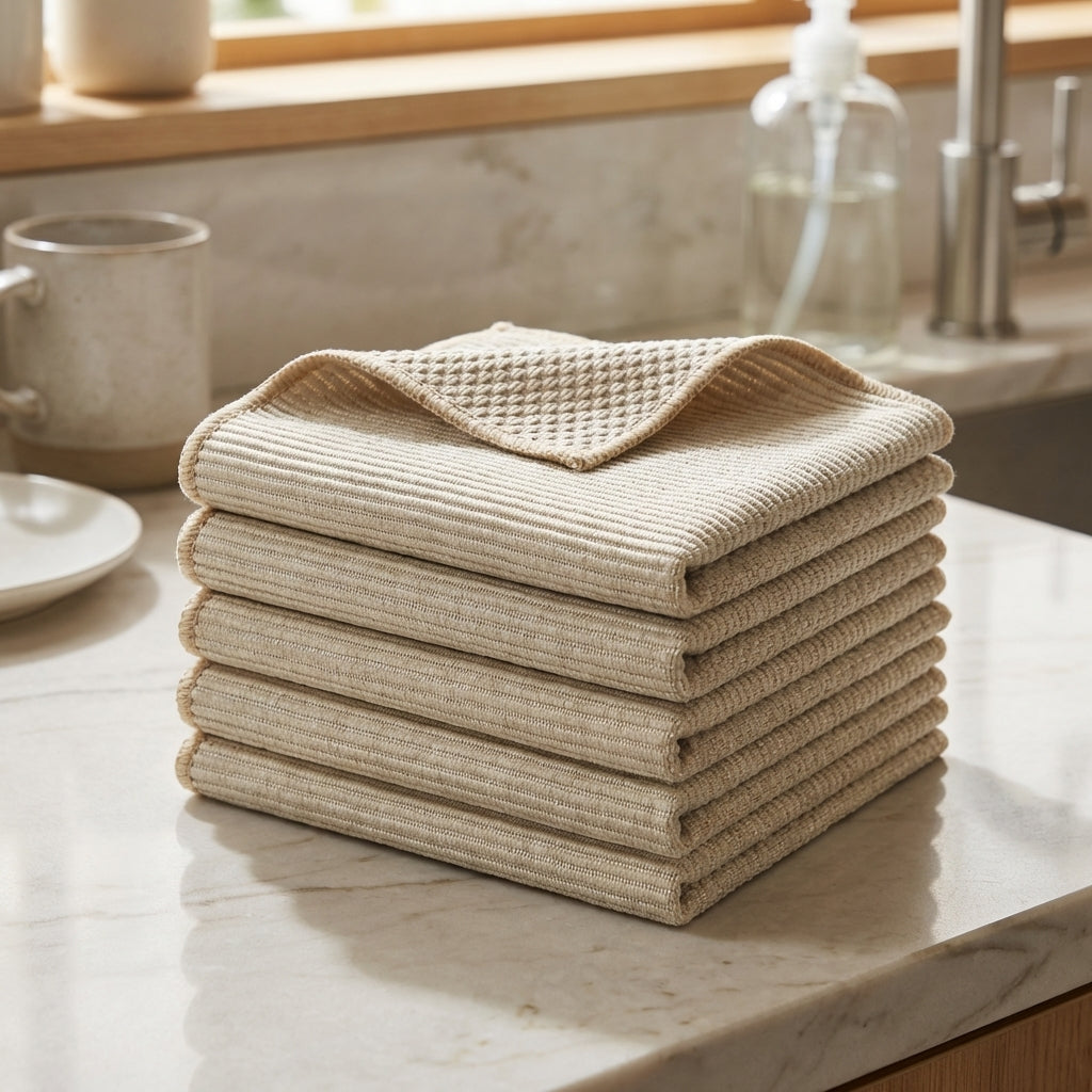 Kit Panos Microfibra Waffle Cozinha