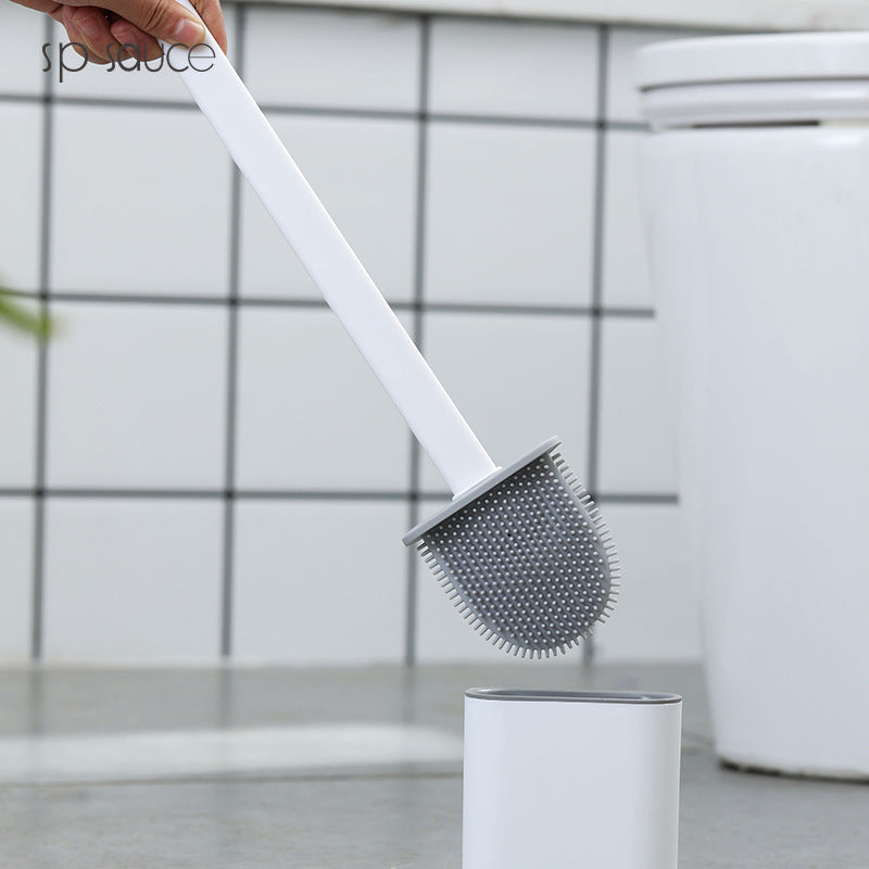 Escova Sanitária Silicone Suporte