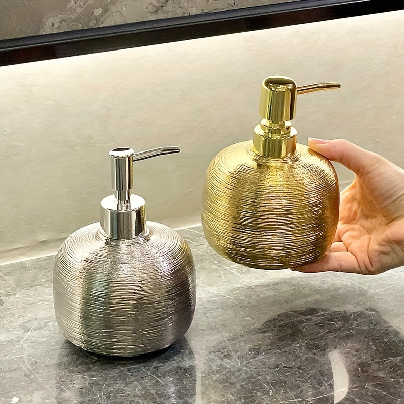 Dispenser Cerâmica Dourado Champagne