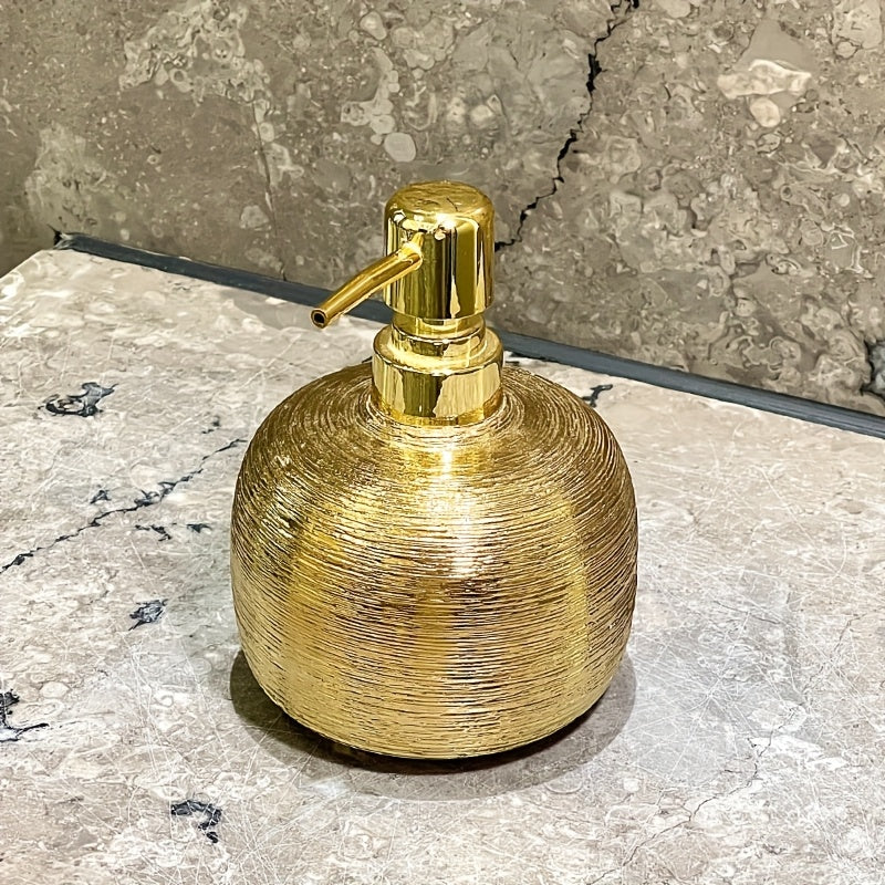 Dispenser Cerâmica Dourado Champagne