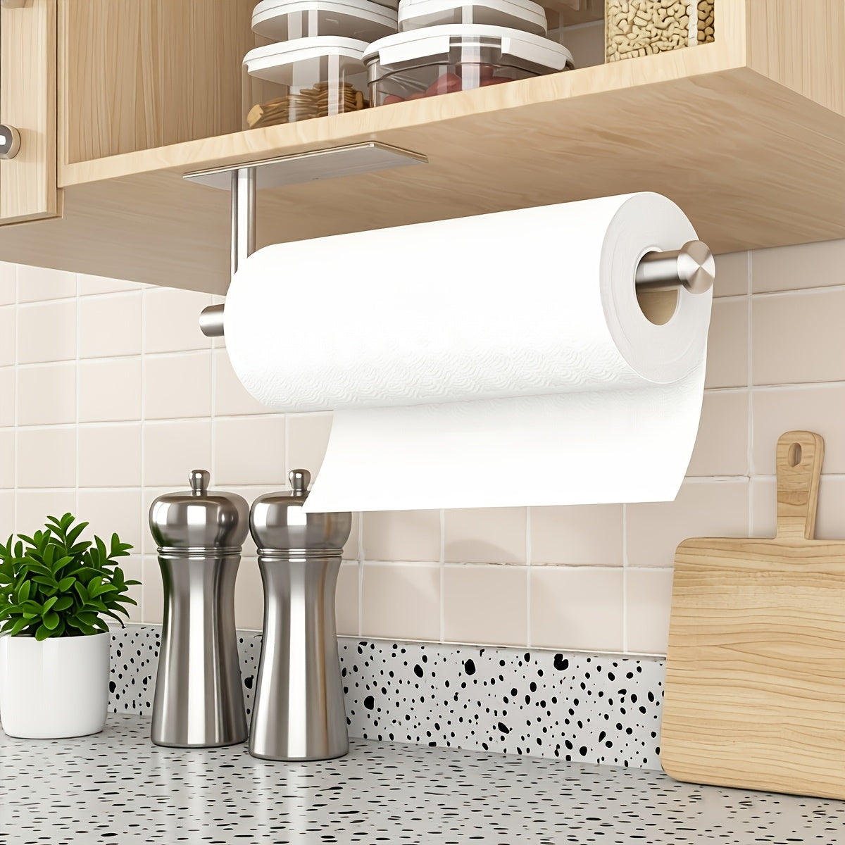 Suporte Rolo Papel Inox Sem Furos