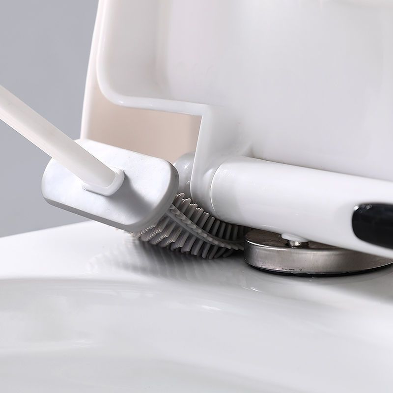 Escova Sanitária Silicone Suporte