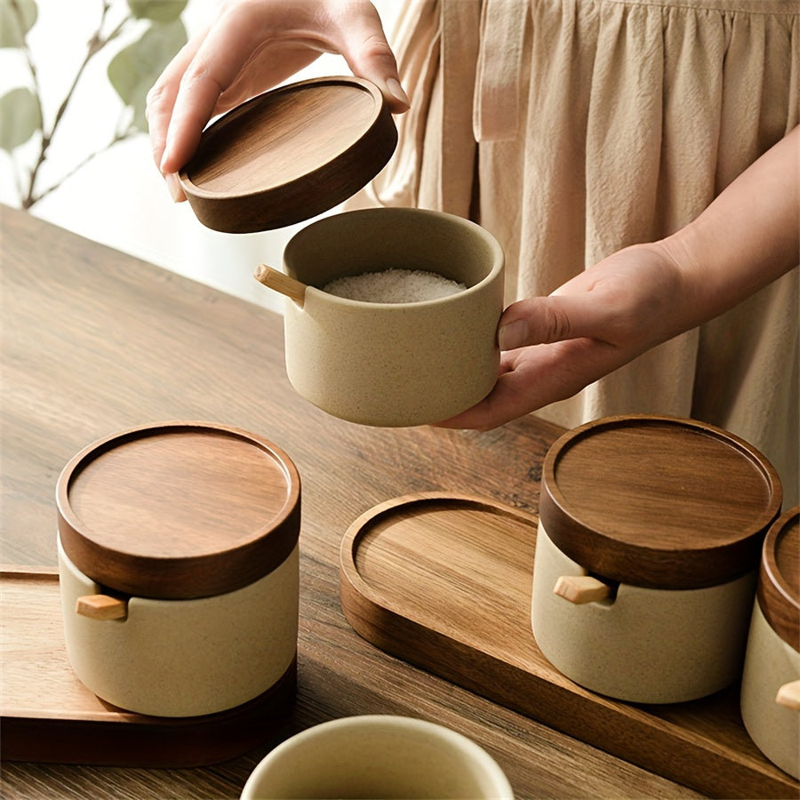 Pote Especiarias Cerâmica Japonesa