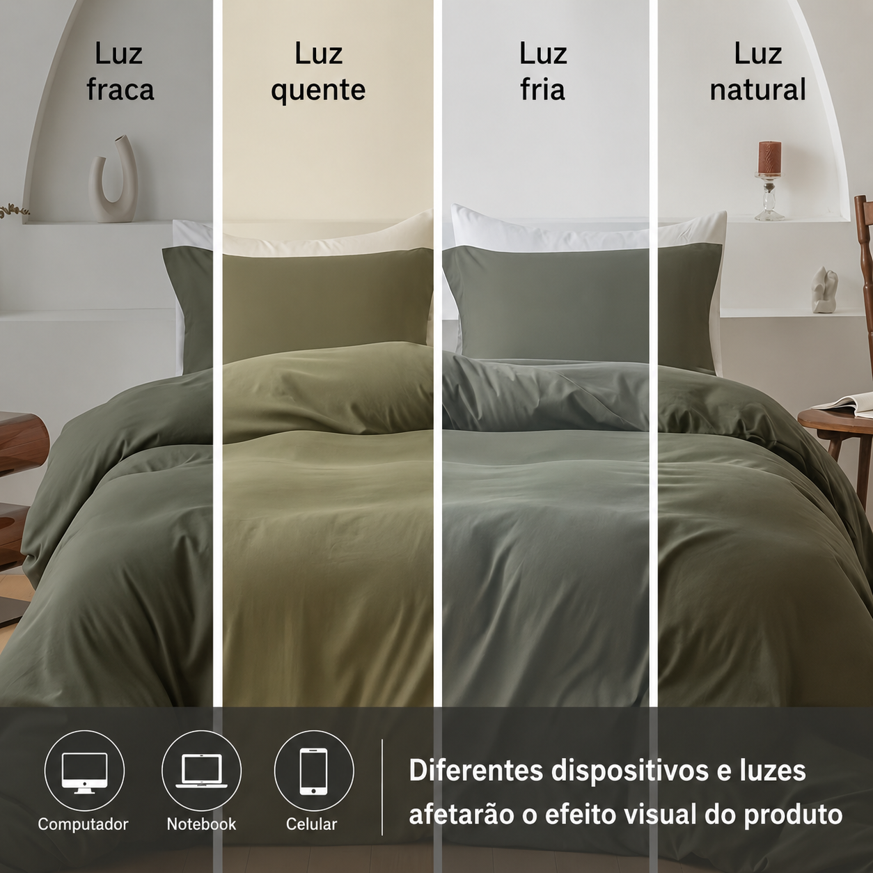 Conjunto Capa Edredom Respirável 3pcs
