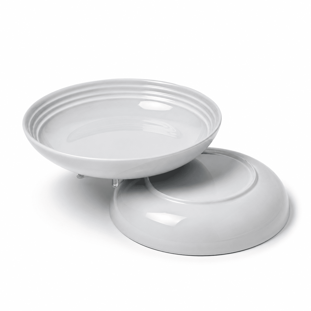 Prato Retrô Porcelana 22cm