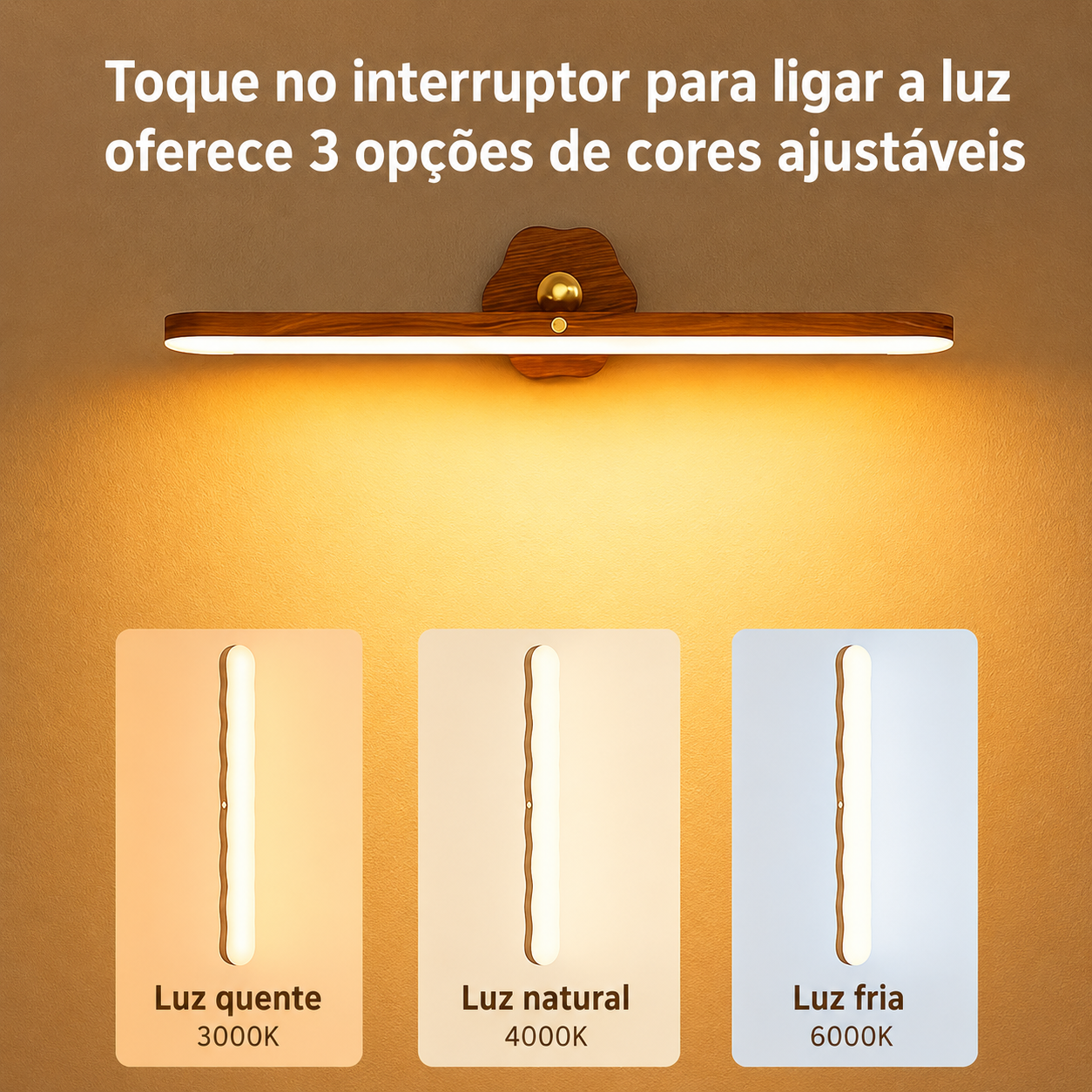 Fita LED Regulável Magnética