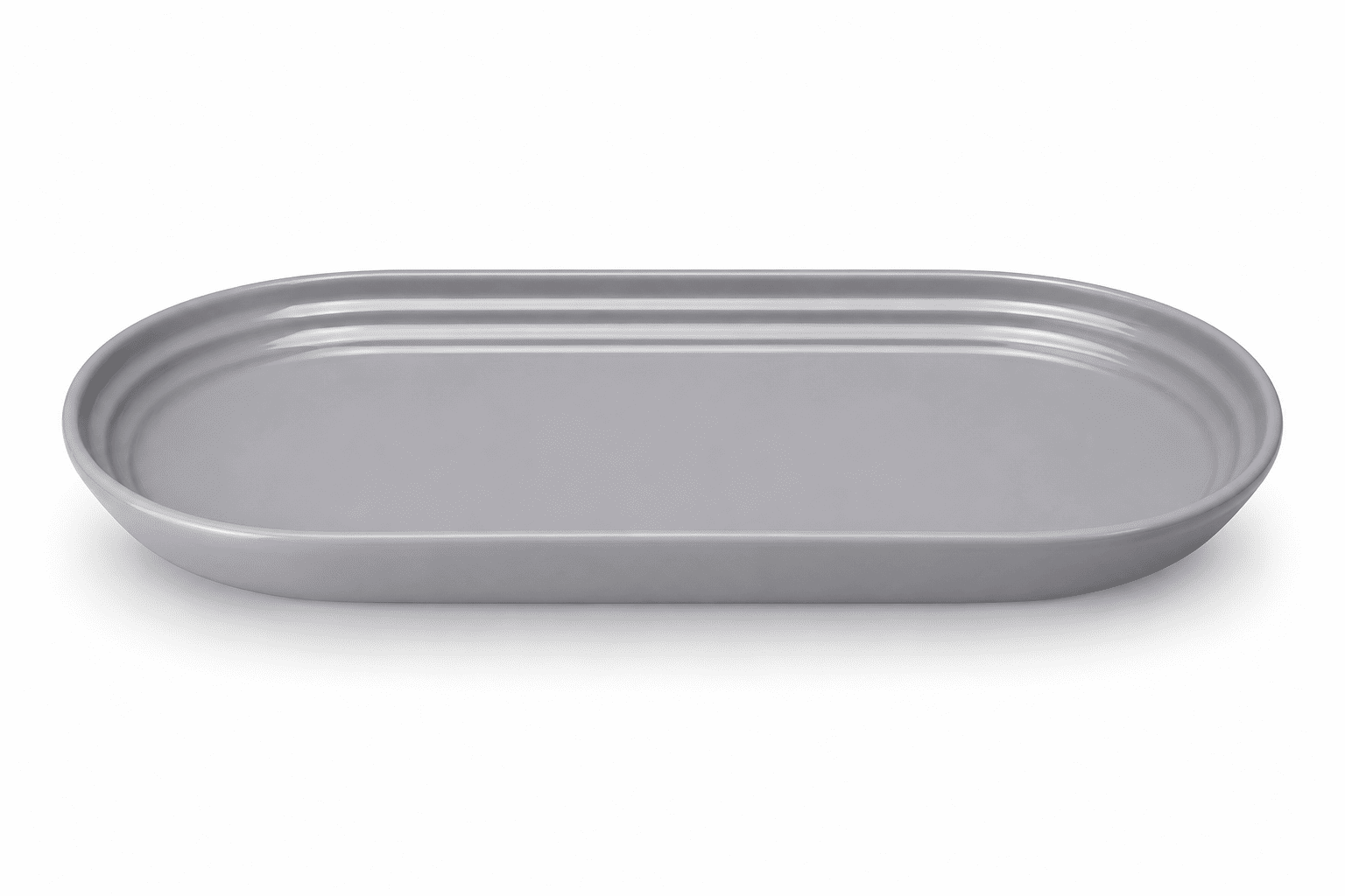 Travessa Oval Cerâmica Feita à Mão