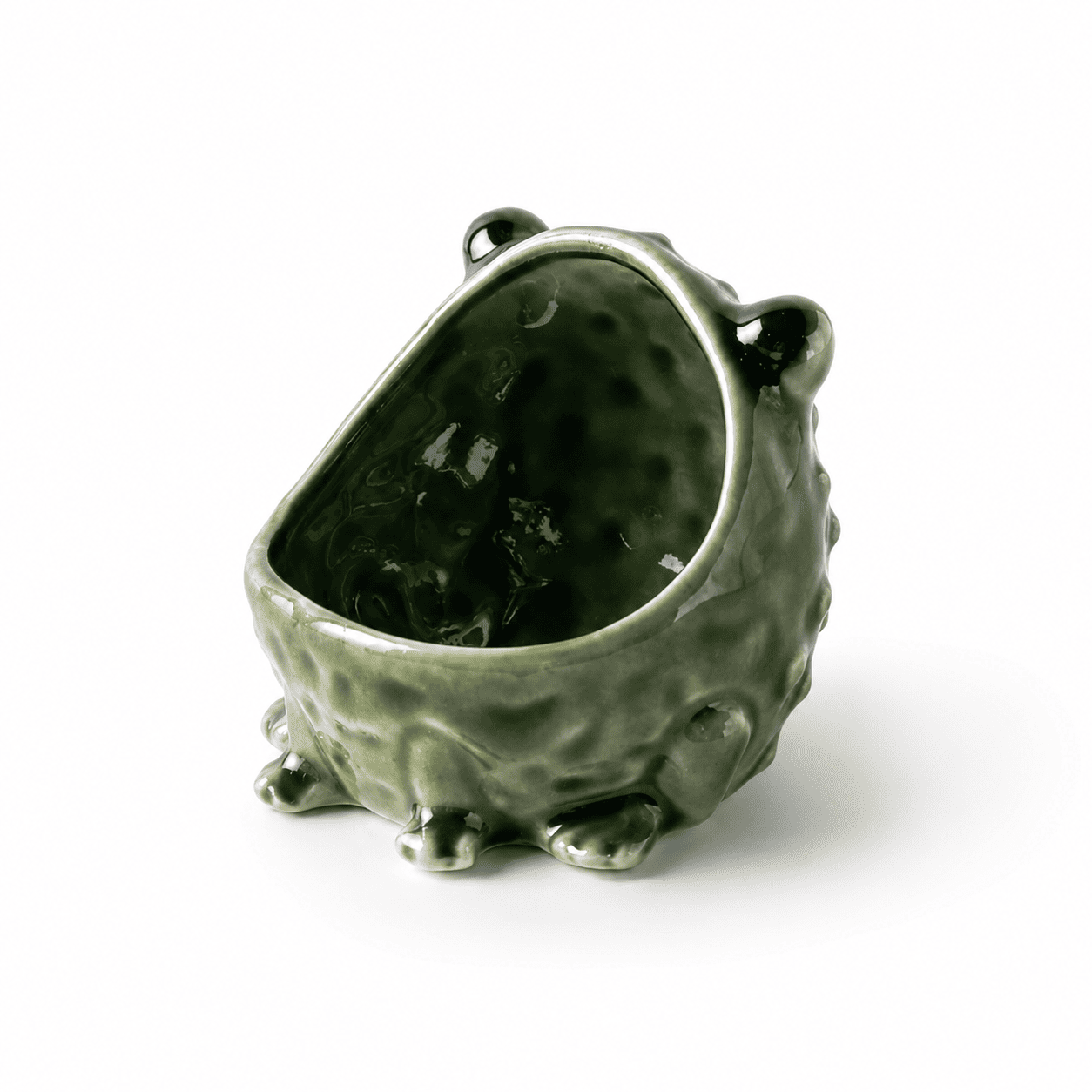 Tigela Sapo Cerâmica Decorativa