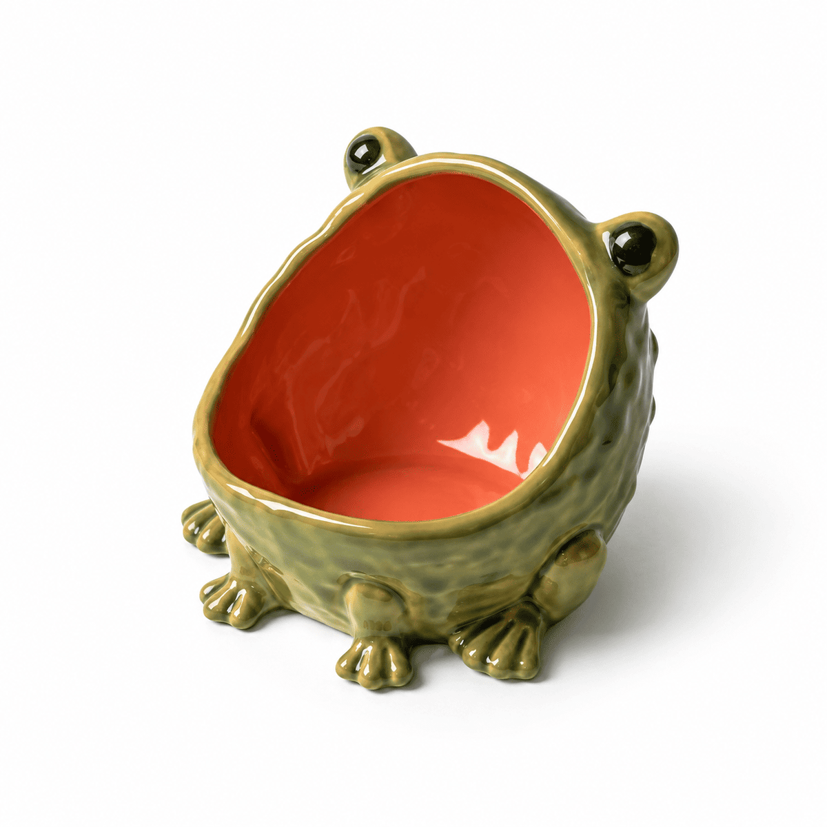 Tigela Sapo Cerâmica Decorativa