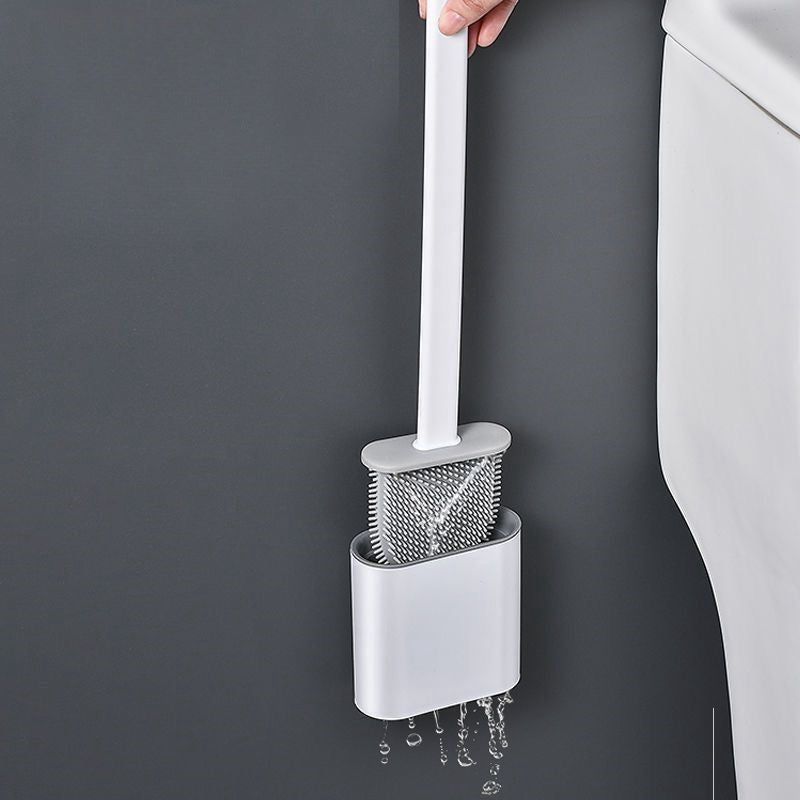 Escova Sanitária Silicone Suporte
