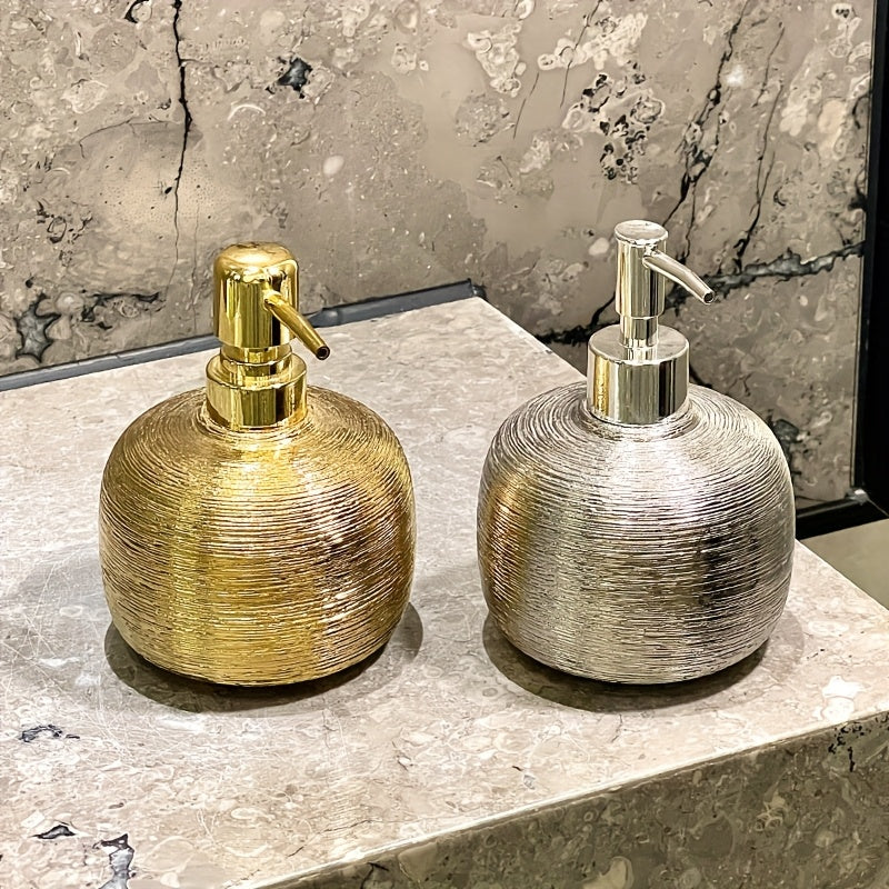Dispenser Cerâmica Dourado Champagne