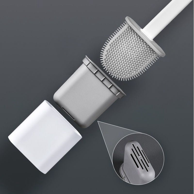 Escova Sanitária Silicone Suporte