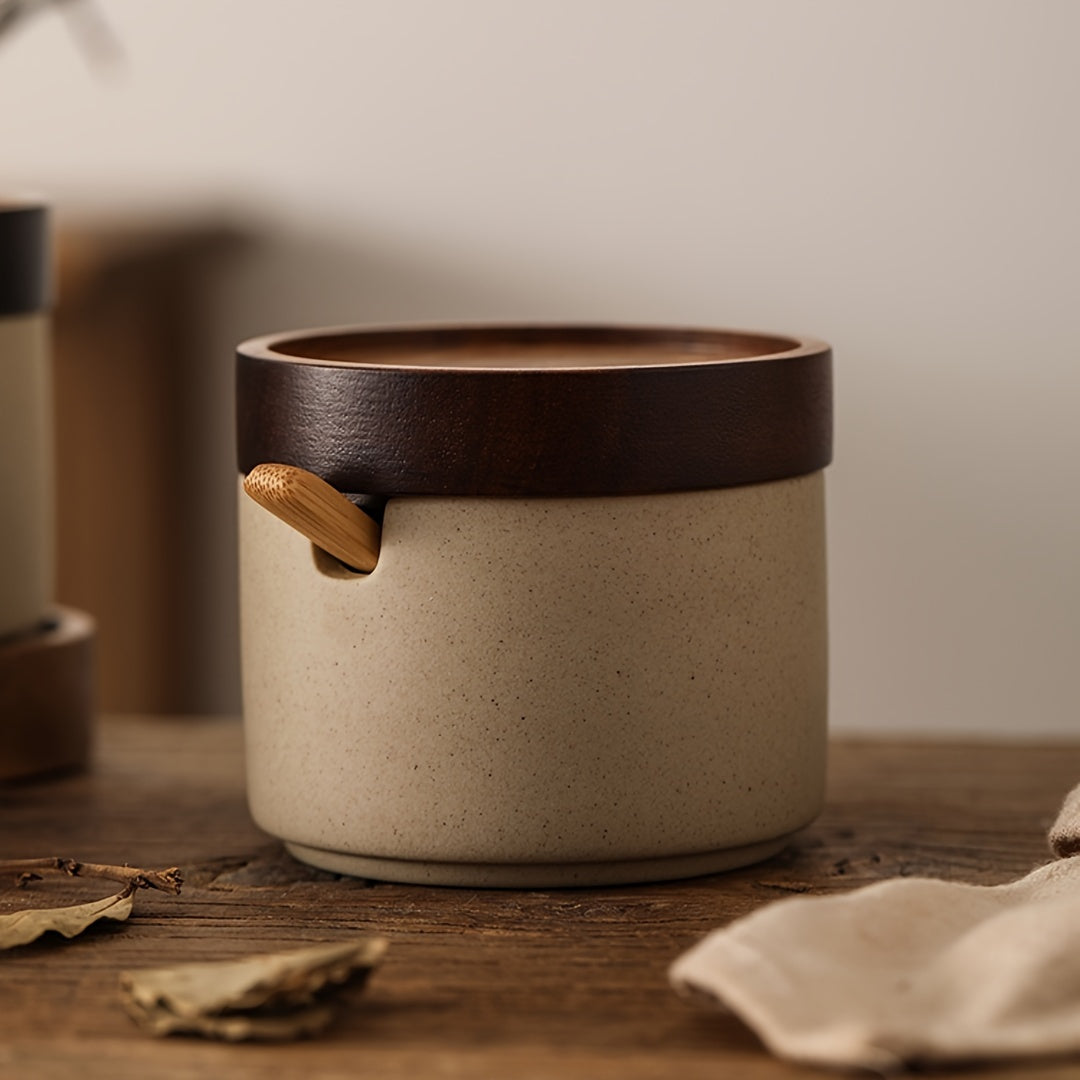 Pote Especiarias Cerâmica Japonesa