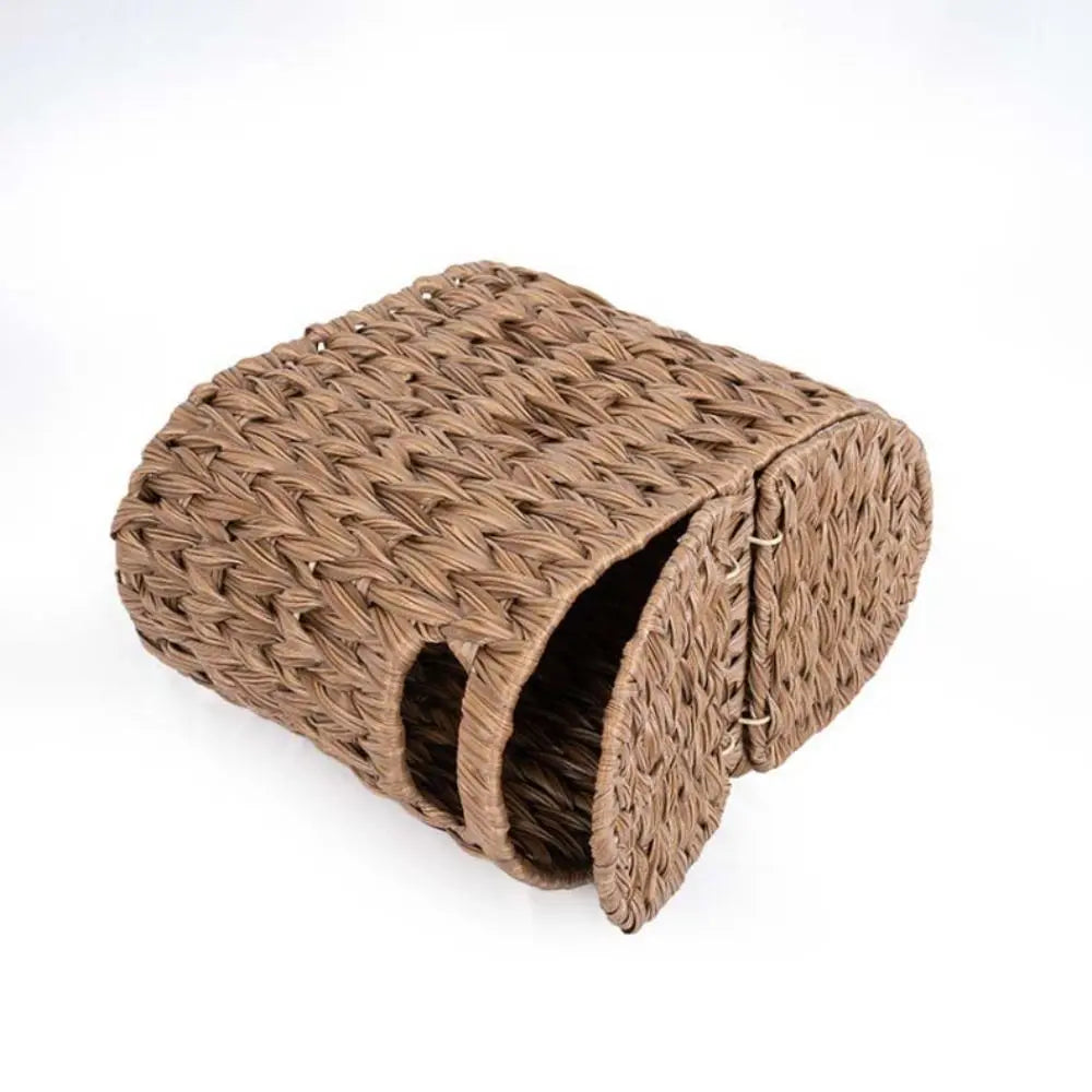 Cestos de Armazenamento de Papel Higiênico em Imitação de Rattan, Grande Capacidade, à Prova de Umidade, Duráveis para Uso Doméstico