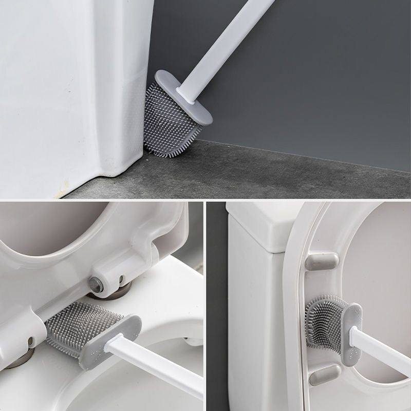 Escova Sanitária Silicone Suporte
