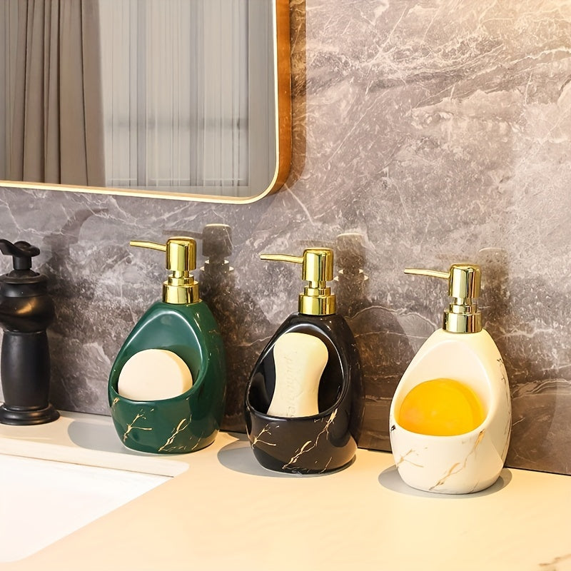 Kit Dispensers Cerâmica Banheiro