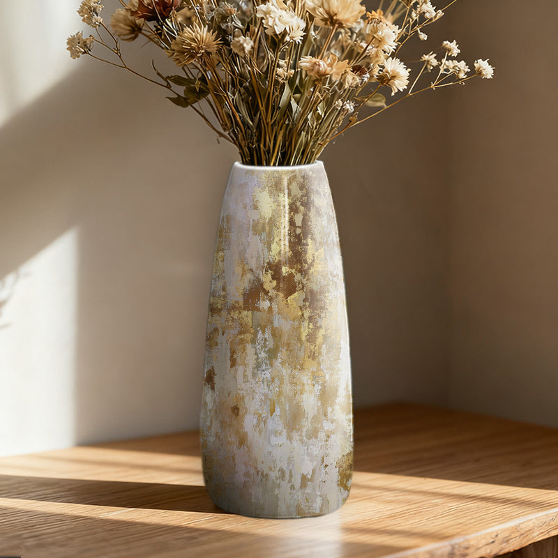 Vaso Cerâmica Pintado à Mão