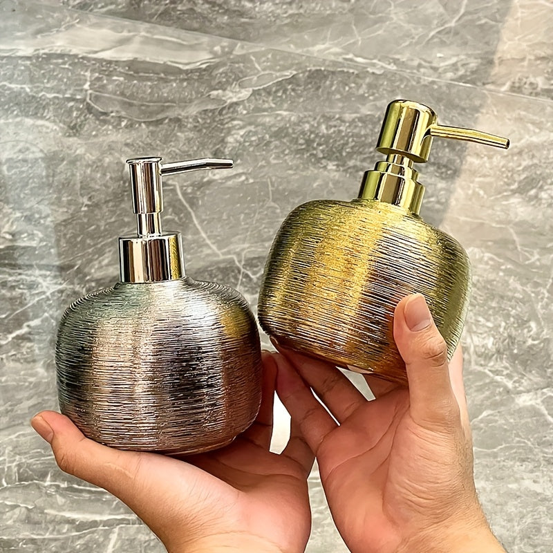 Dispenser Cerâmica Dourado Champagne