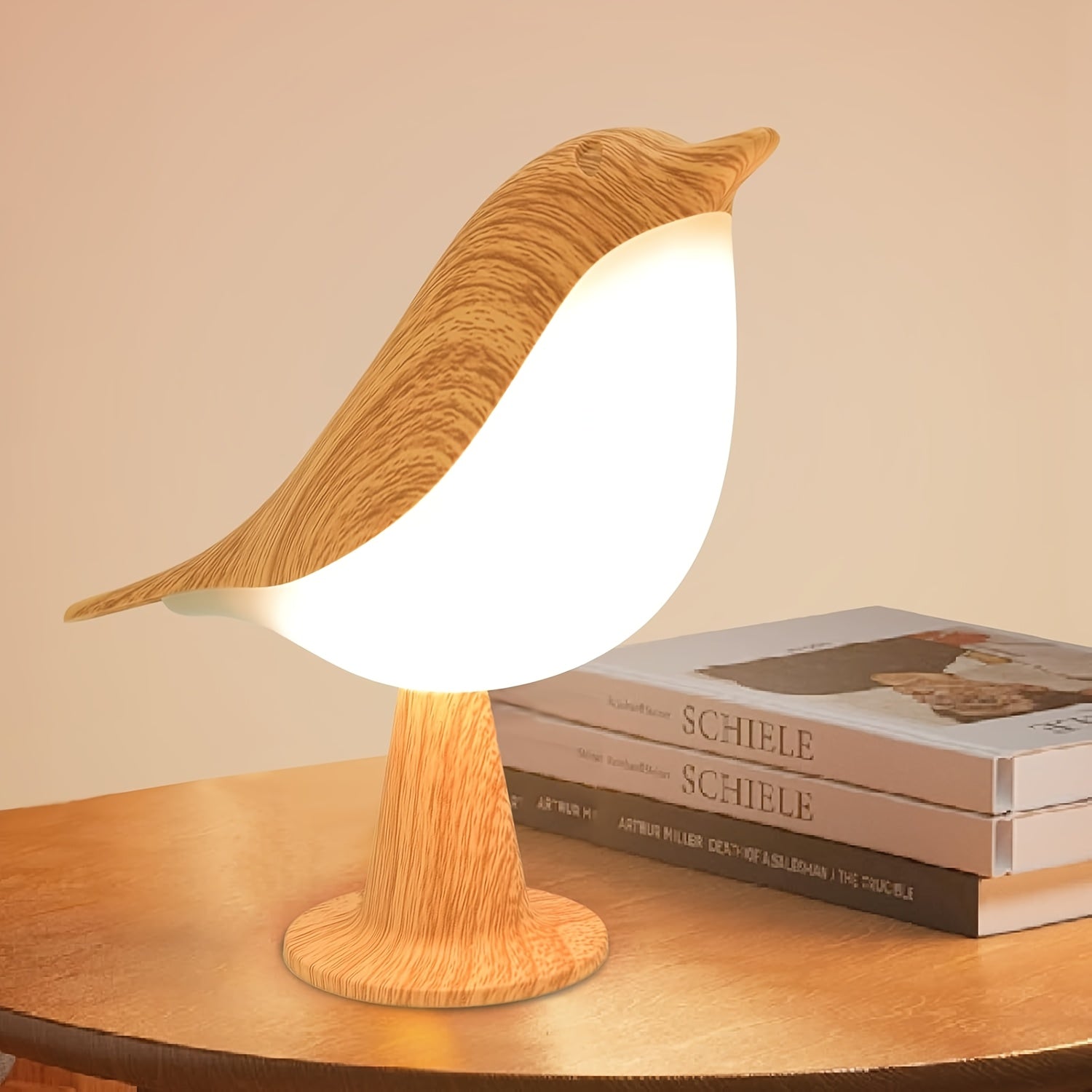Luminária Pássaro Sensor Toque USB