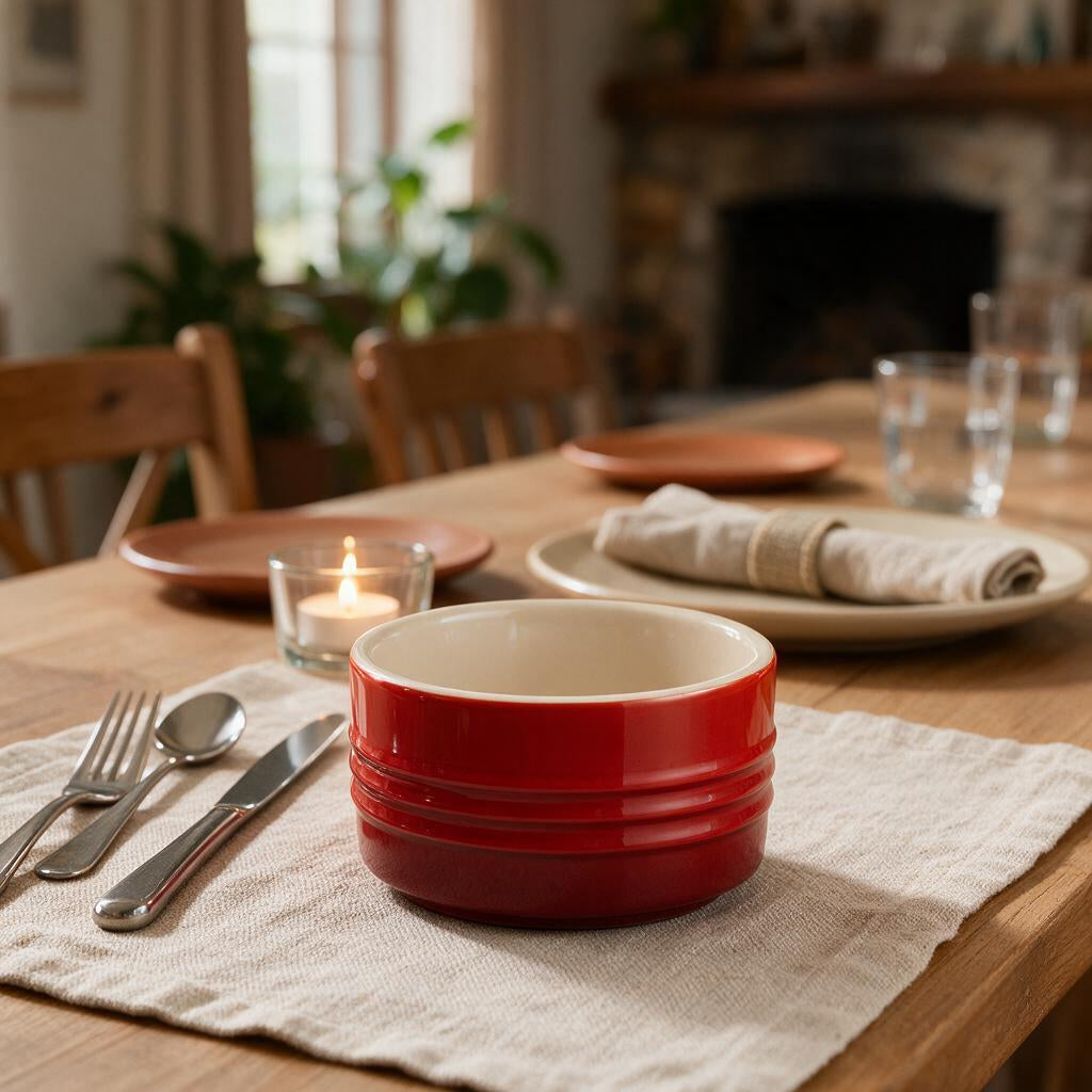 Assadeira Stoneware 12 Cores — mesa posta